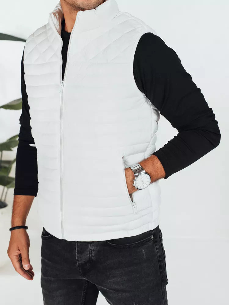 Men's white vest Geir