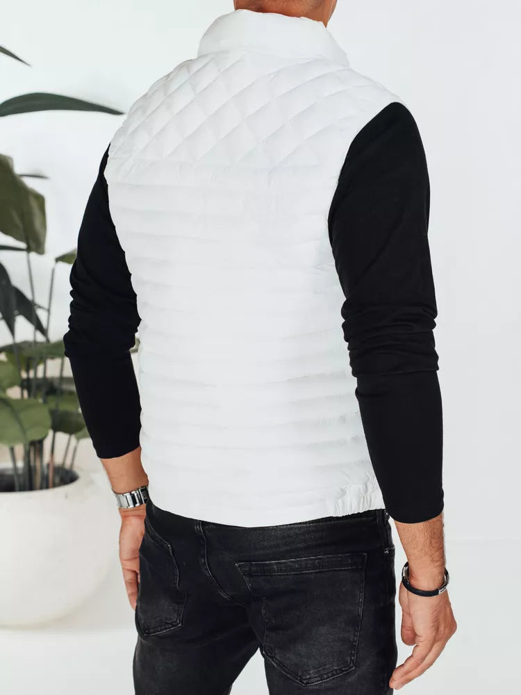 Men's white vest Geir