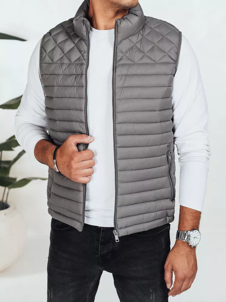 Men's gray vest Geir
