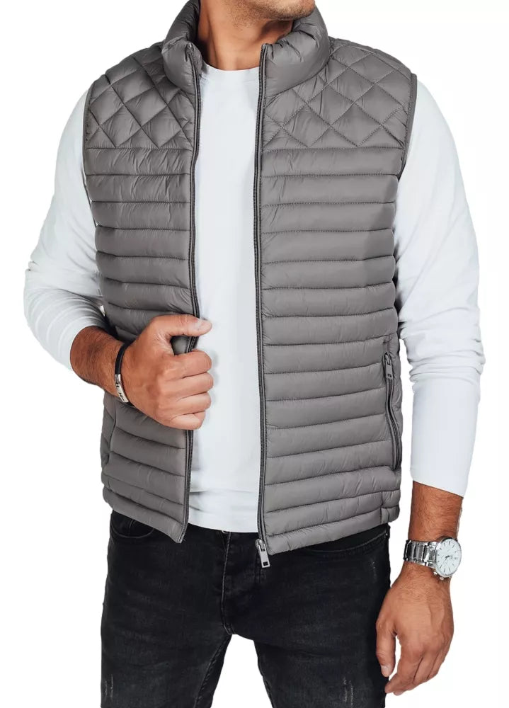 Men's gray vest Geir