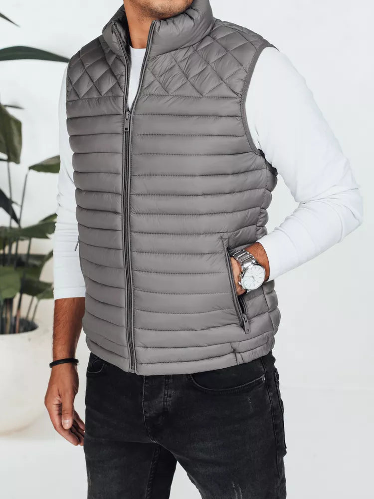Men's gray vest Geir