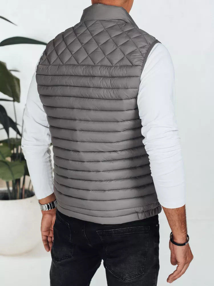Men's gray vest Geir
