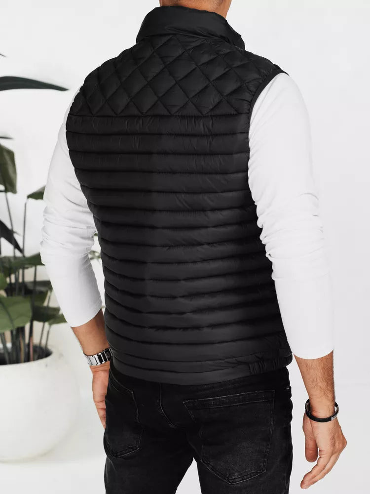 Men's black vest Geir