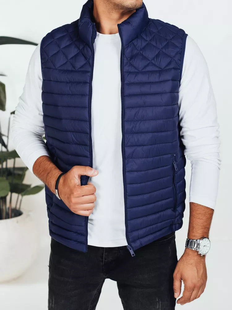 Men's blue vest Geir