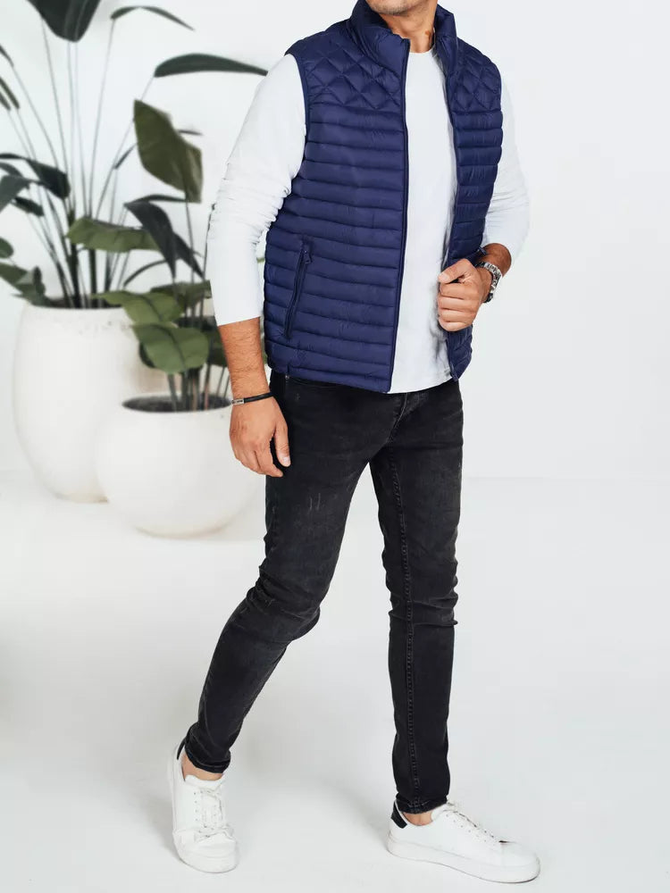 Men's blue vest Geir