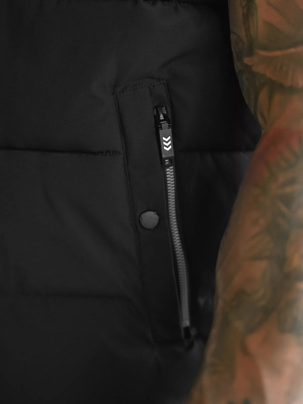 Men's black vest Corles