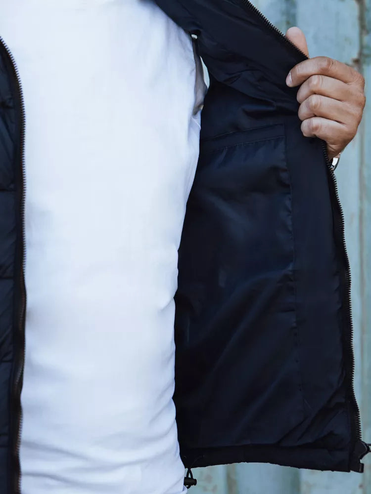 Men's dark blue vest Dobor