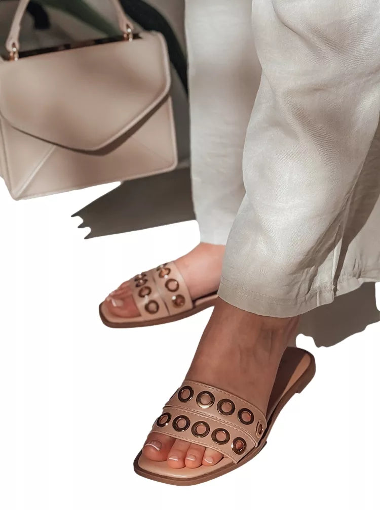 Women's brown slippers Stelsan