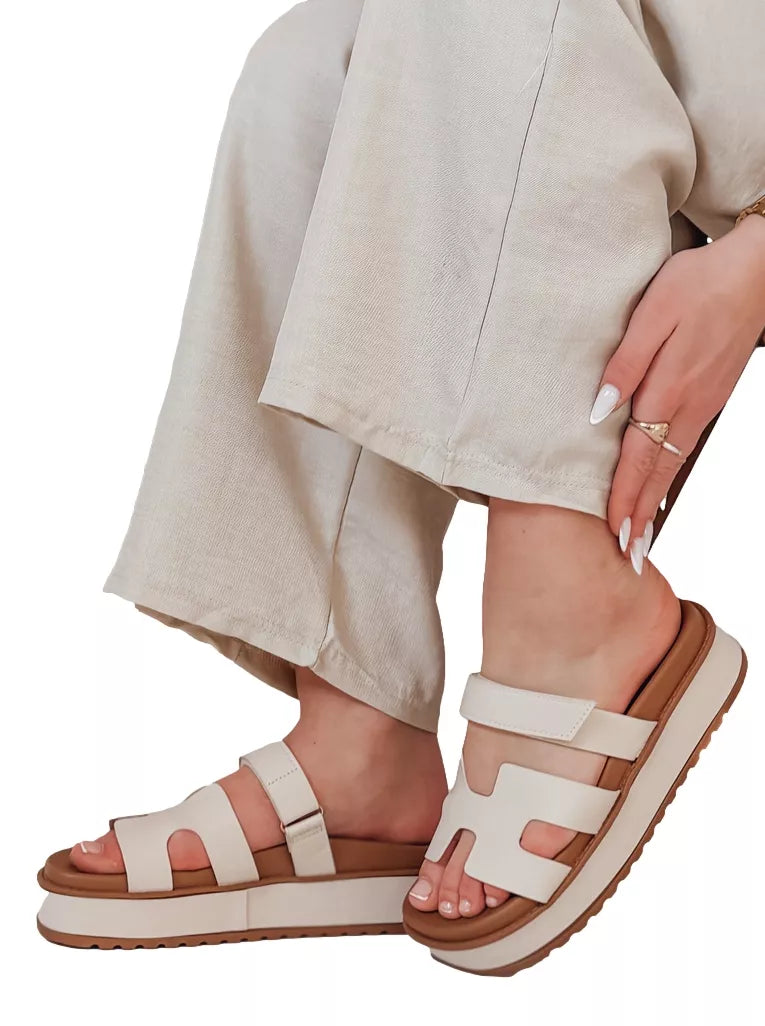 Women's brown flip-flops Flip