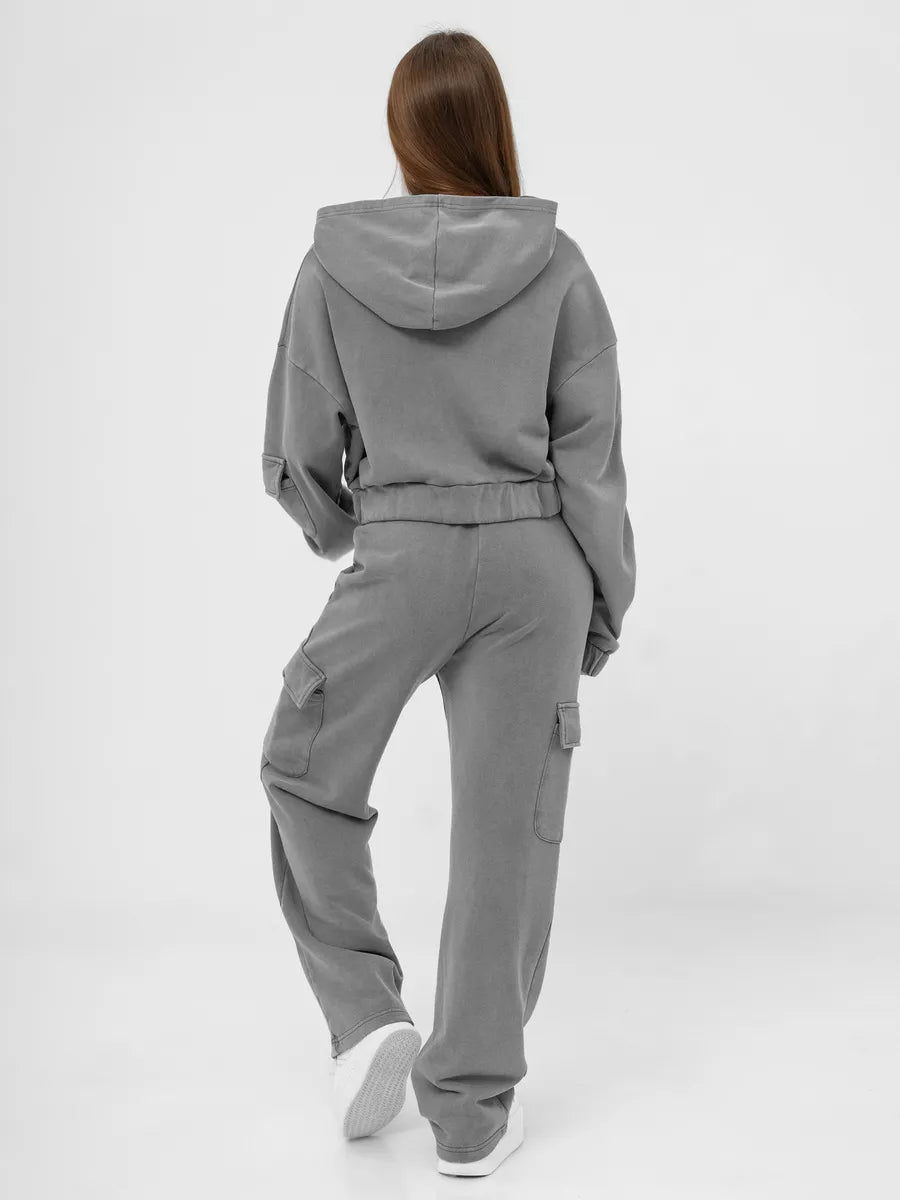 Women's grey suit set Sara