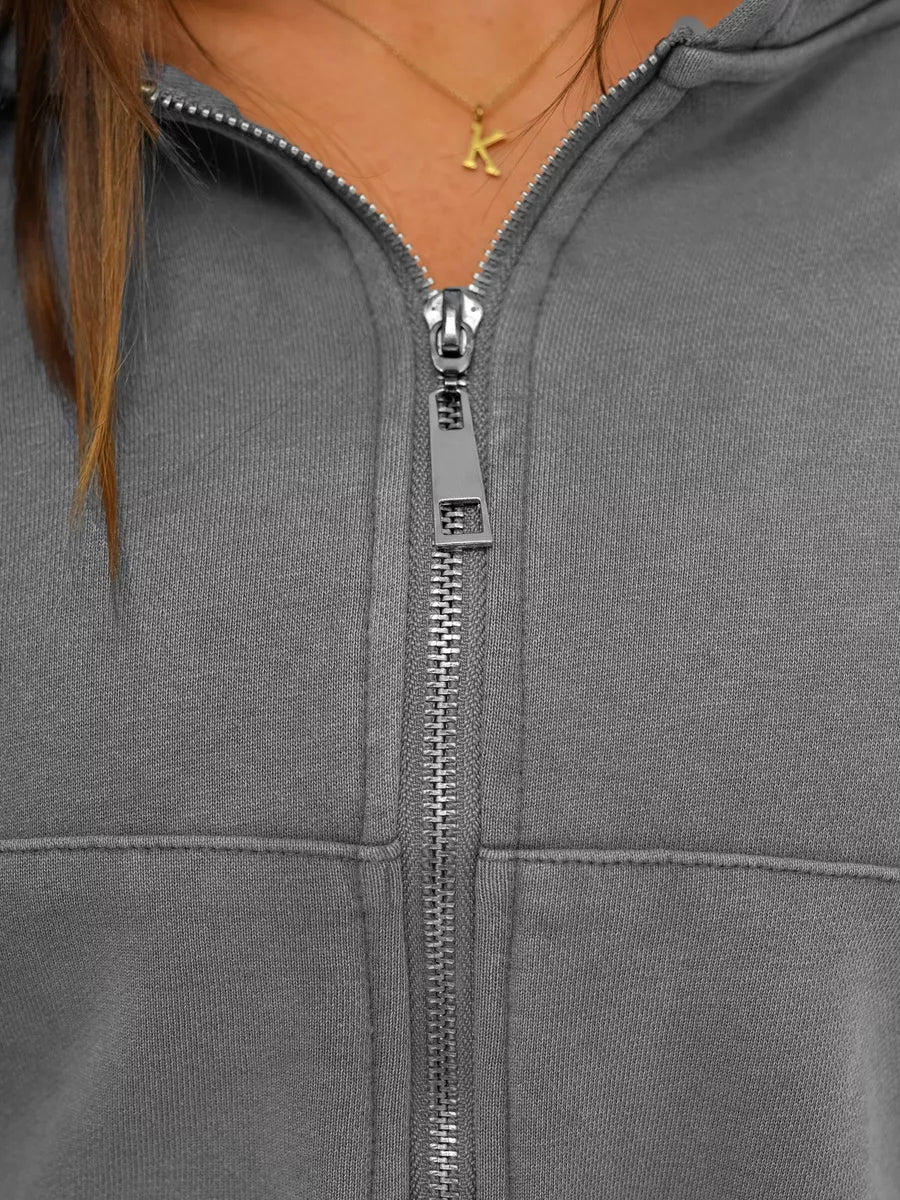 Women's grey suit set Sara