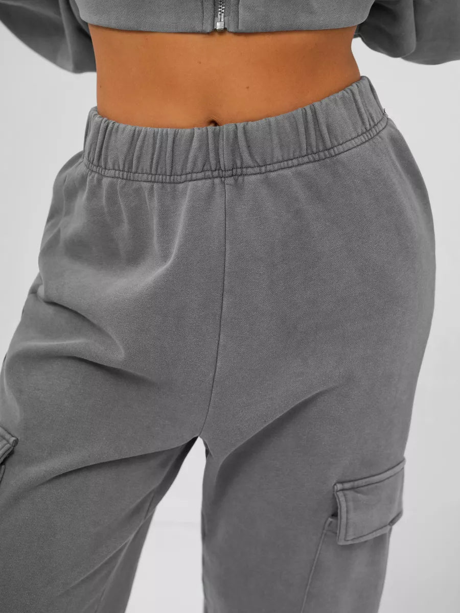 Women's grey suit set Sara