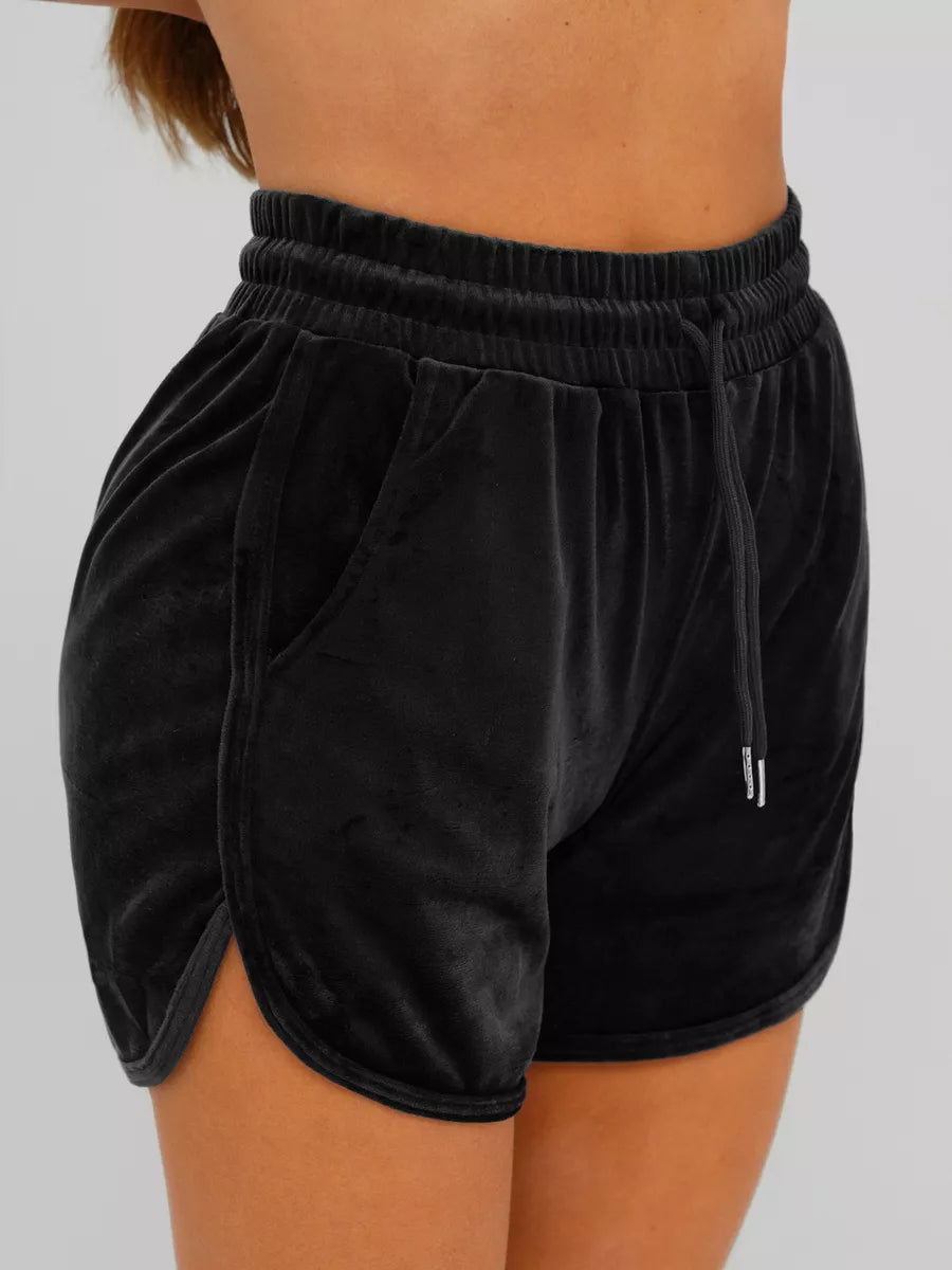 Women's velour black set Mona