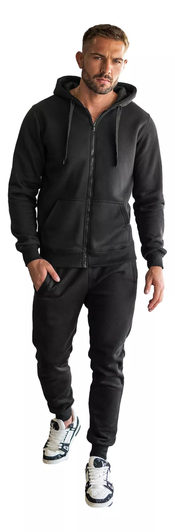 Black men's tracksuit Pazar