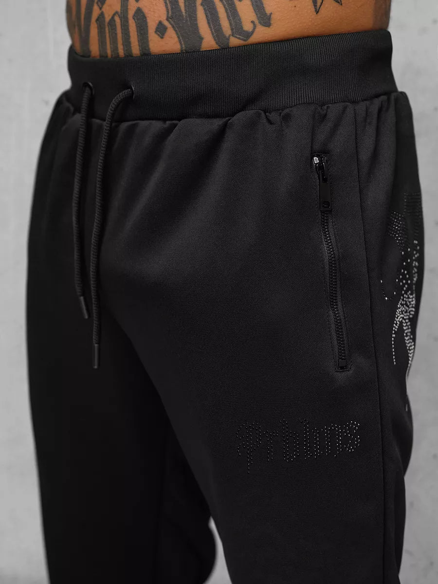 Men's black casual suit Matin