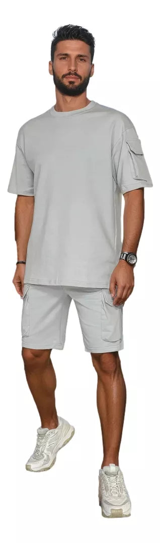 Men's grey tracksuit Track