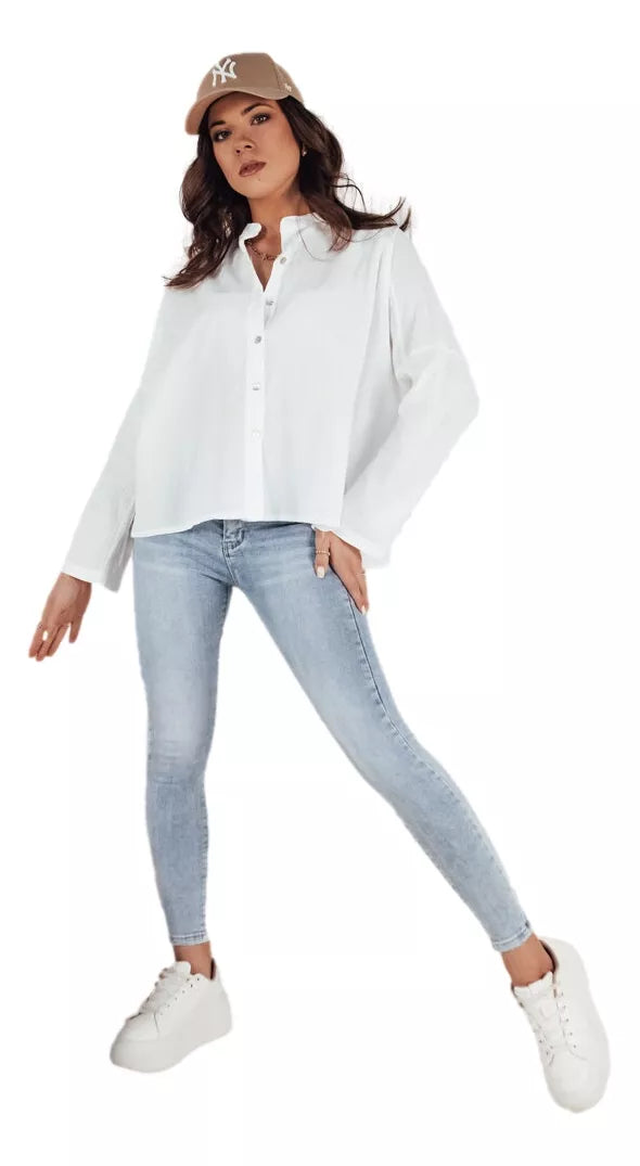 Women's white shirt GALLUR