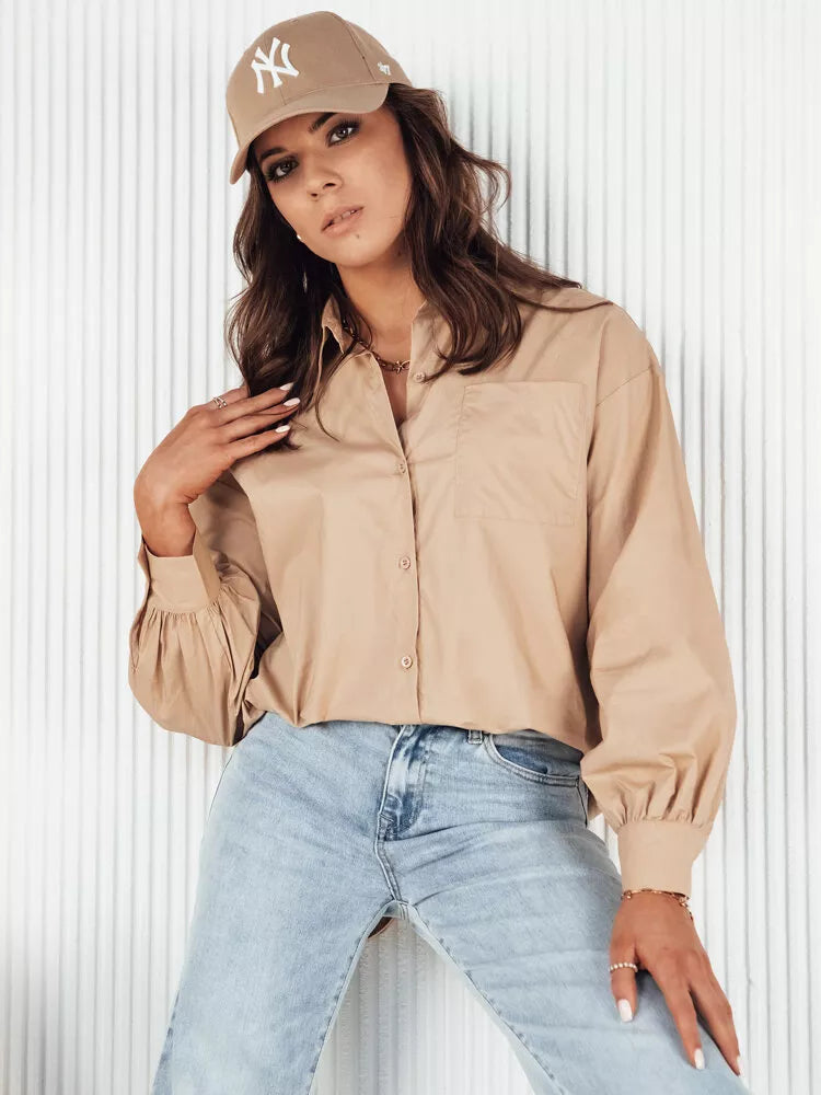 Women's brown shirt Levy