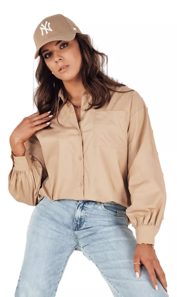 Women's brown shirt Levy