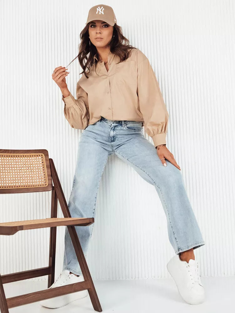 Women's brown shirt Levy