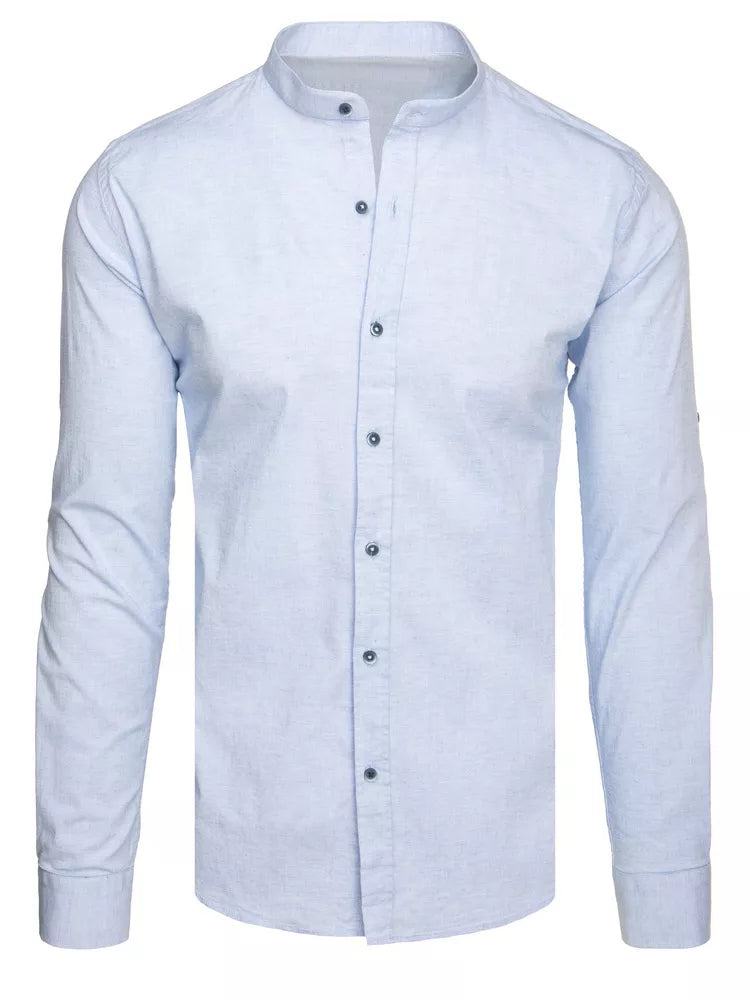 Men's light blue shirt Larson