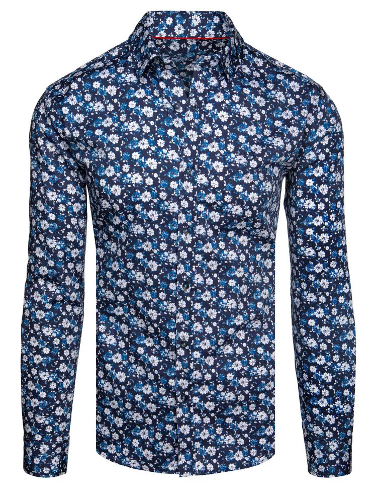 Men's blue shirt Mateo