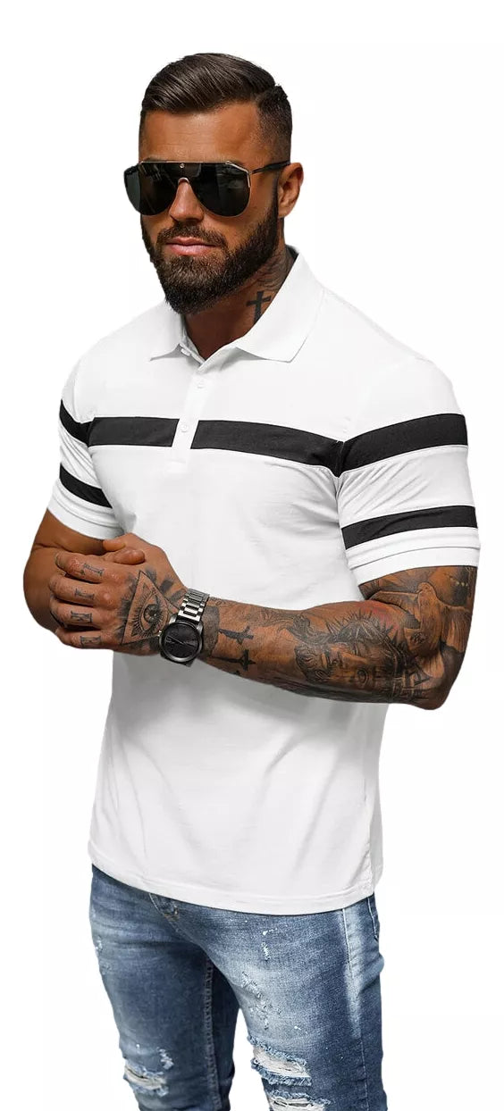 Men's white polo shirt Orland