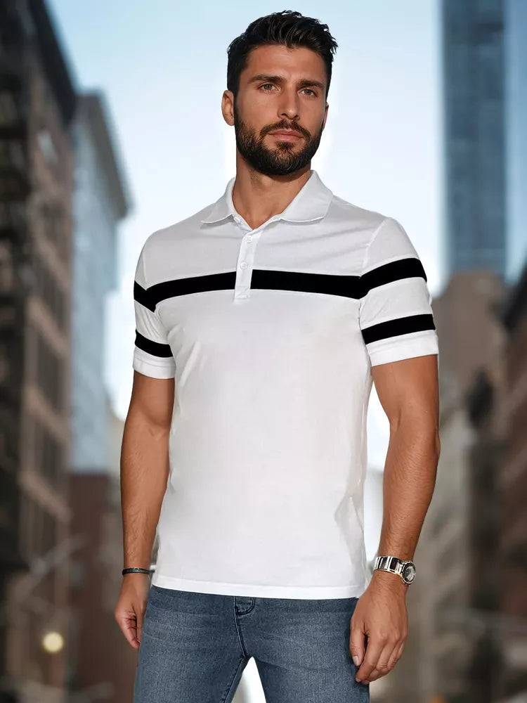 Men's white polo shirt Lima