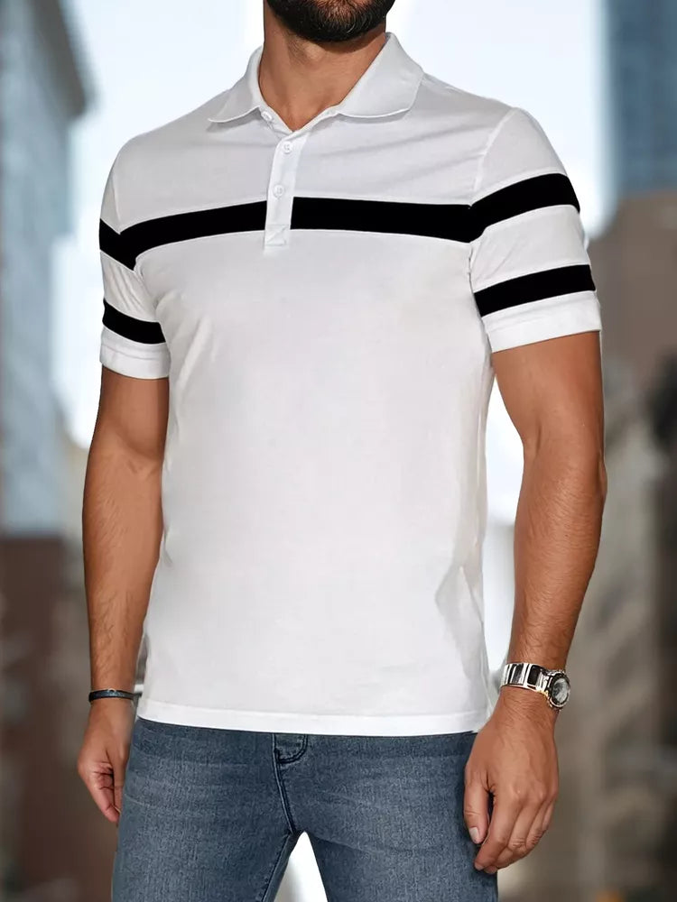 Men's white polo shirt Lima
