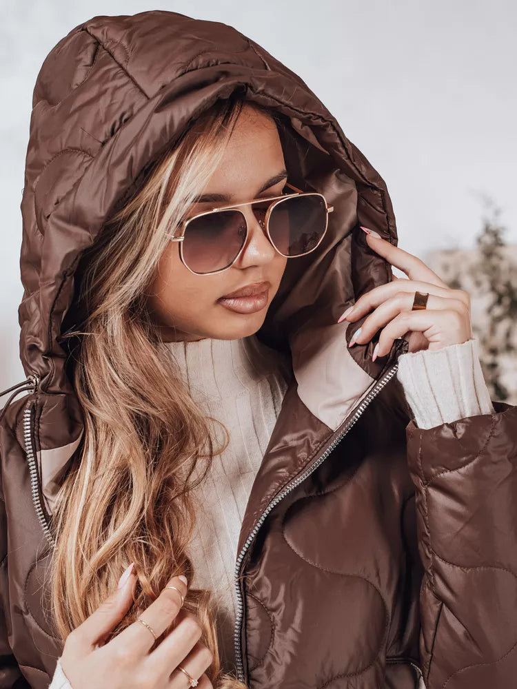 Women's brown jacket Olin