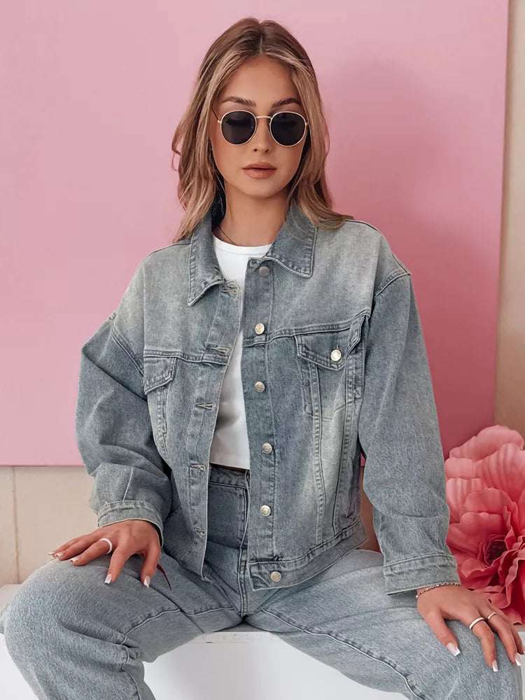 Women's blue denim jacket Nova