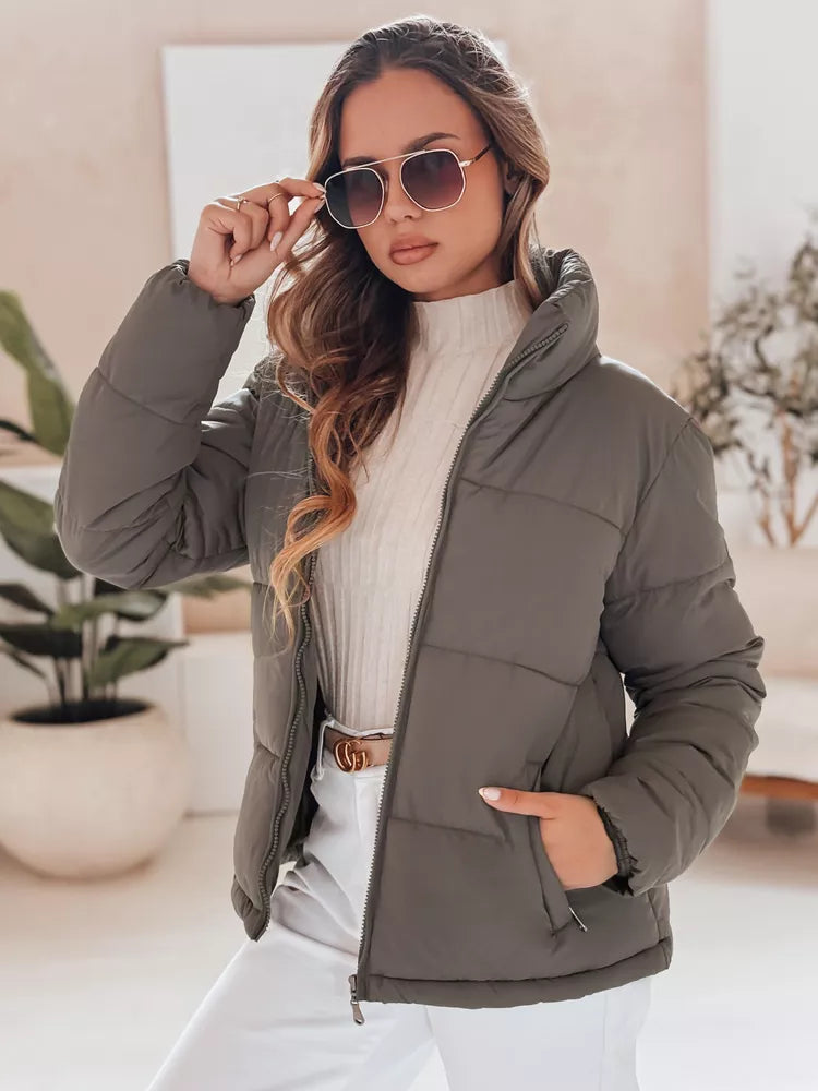 Gray women's jacket Lara