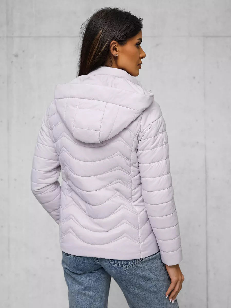 Light purple women's jacket Laim