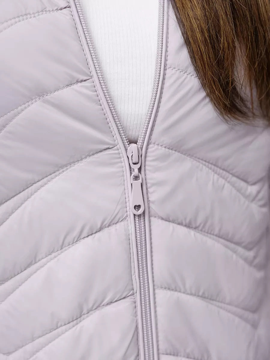 Light purple women's jacket Laim