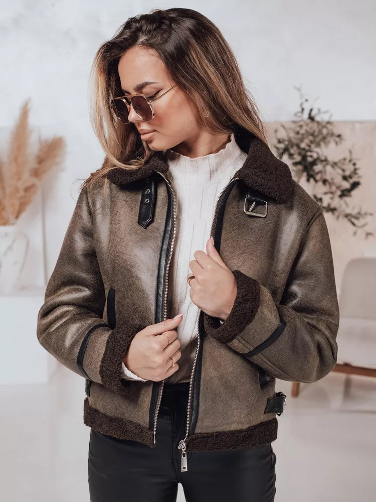 Women's brown jacket Mira