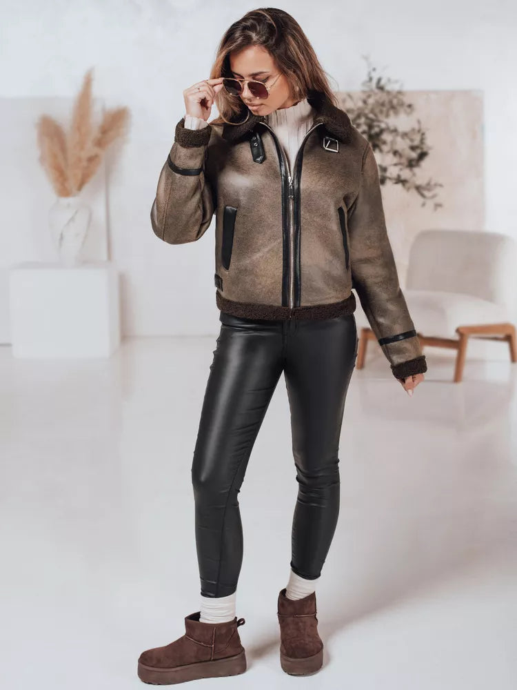 Women's brown jacket Mira