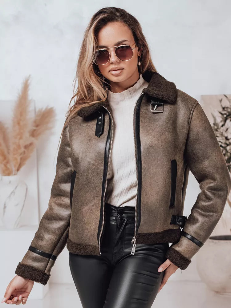 Women's brown jacket Mira