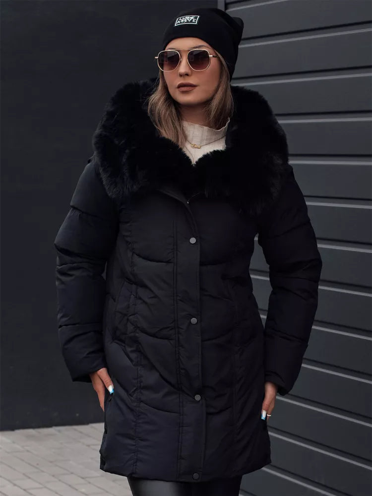 Women's winter black jacket Niki