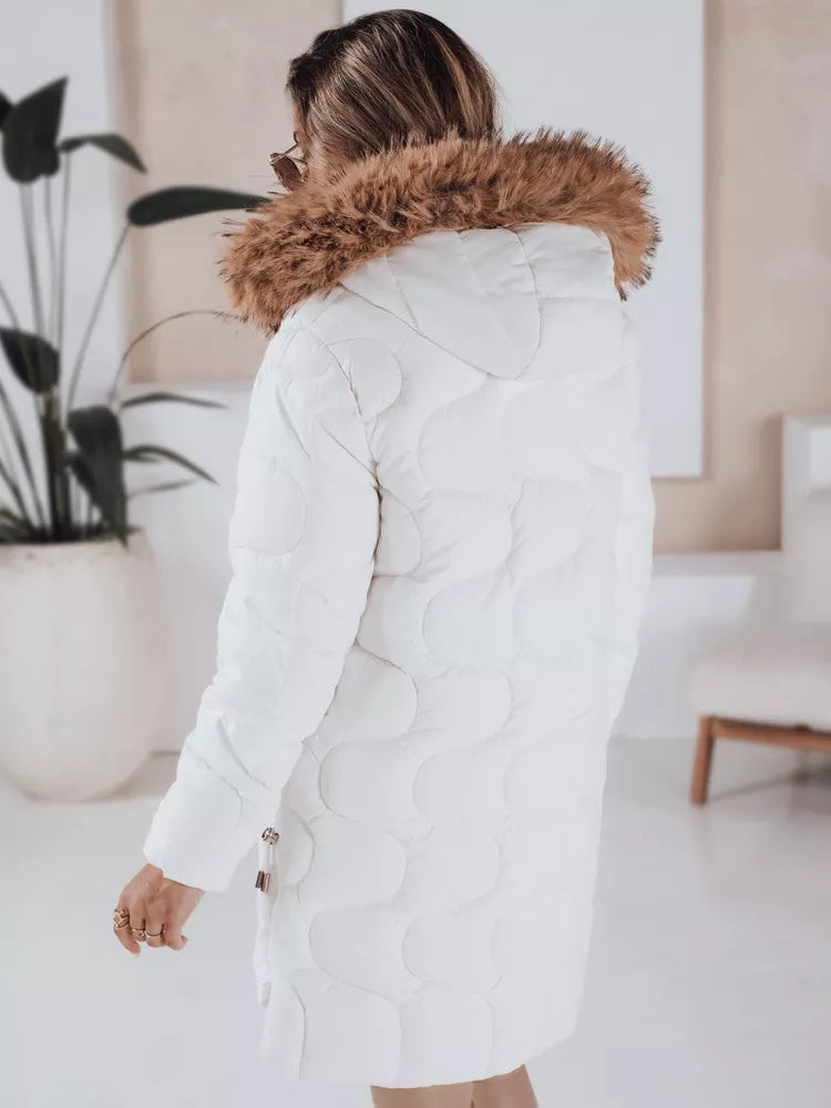 Women's winter white jacket Virel