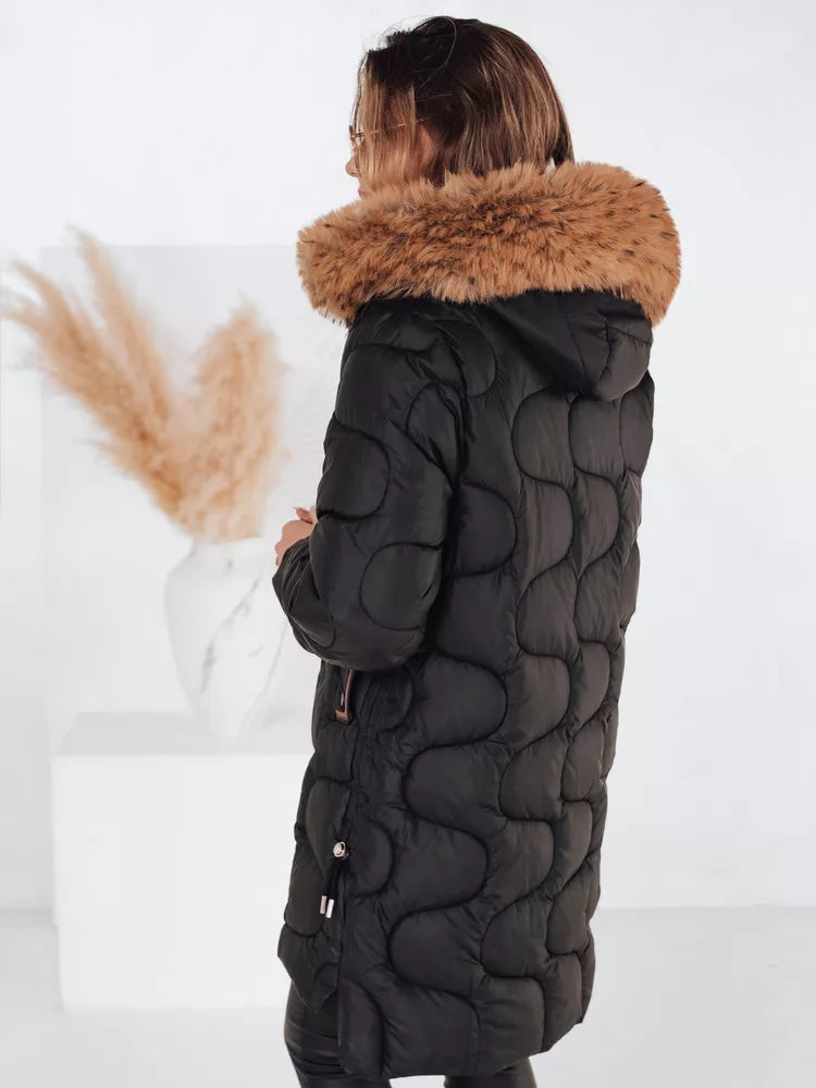 Women's winter black jacket Virel