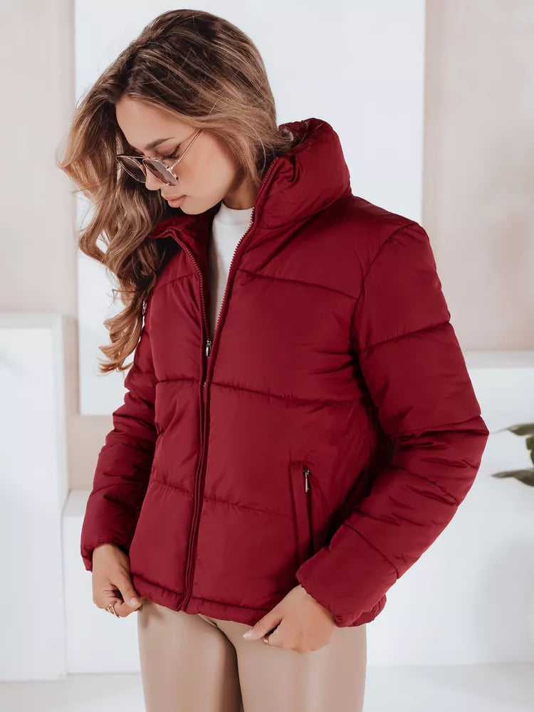 Burgundy women's jacket Lara