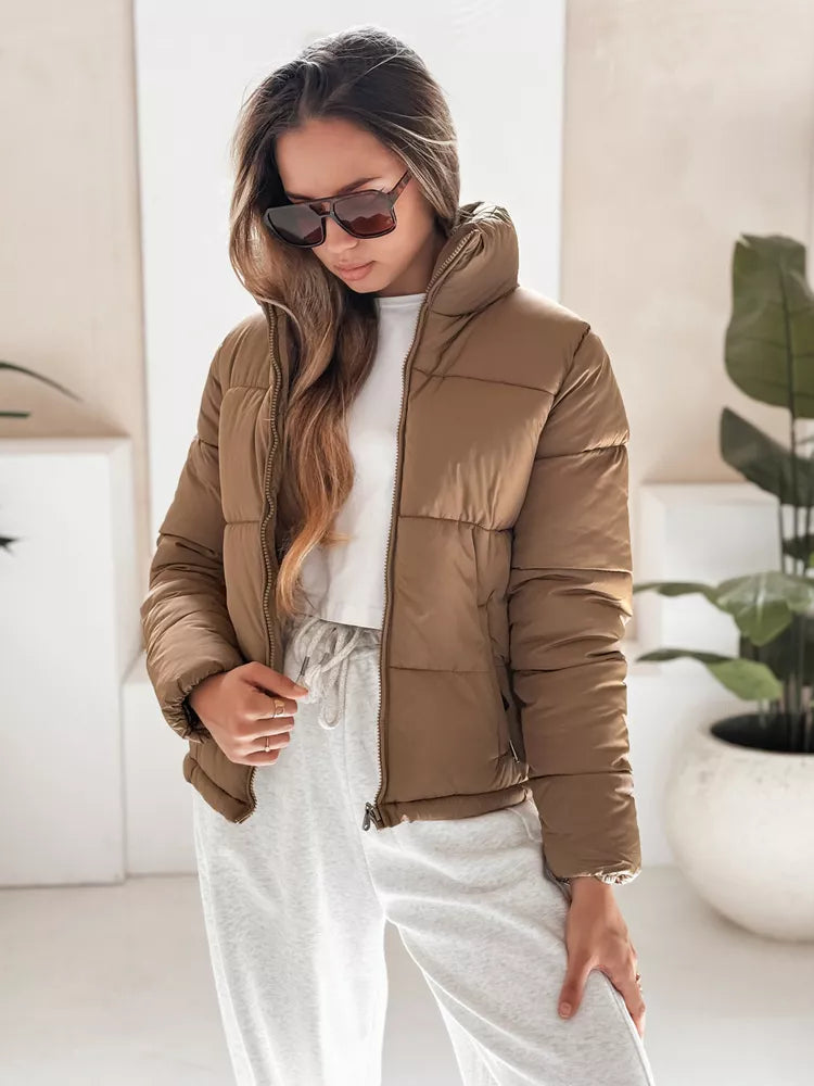 Brown women's jacket Lara