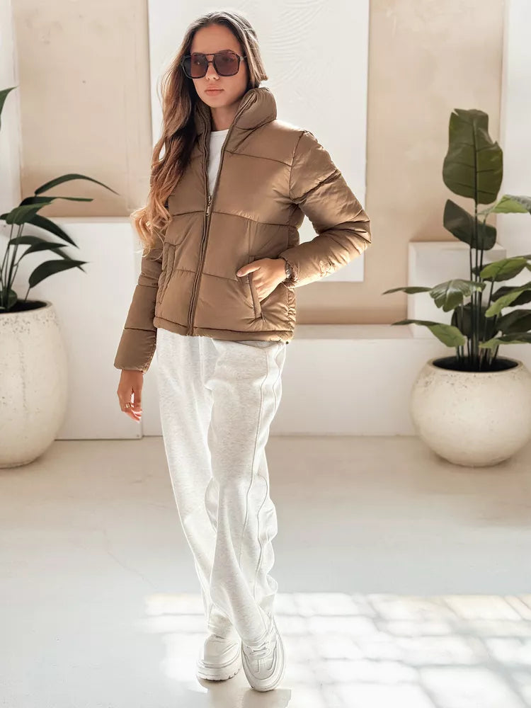 Brown women's jacket Lara