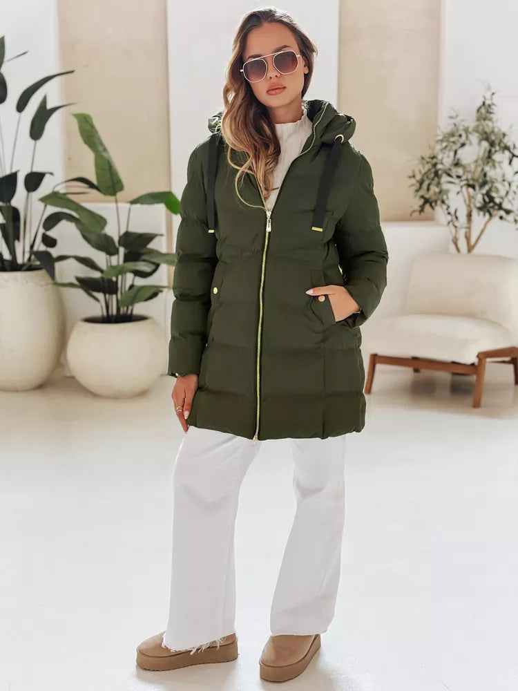 Women's winter khaki jacket Gabriel