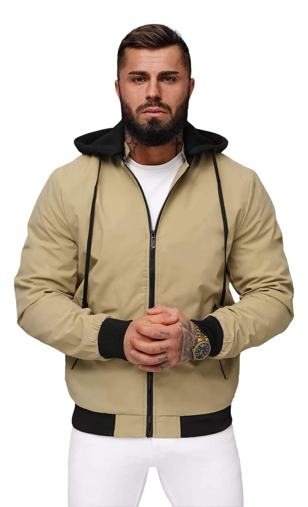 Men's brown jacket Sense