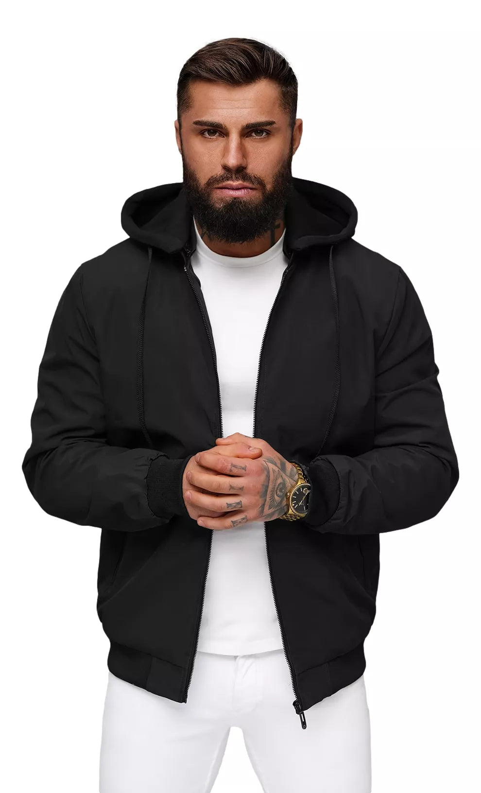 Men's black jacket Sense