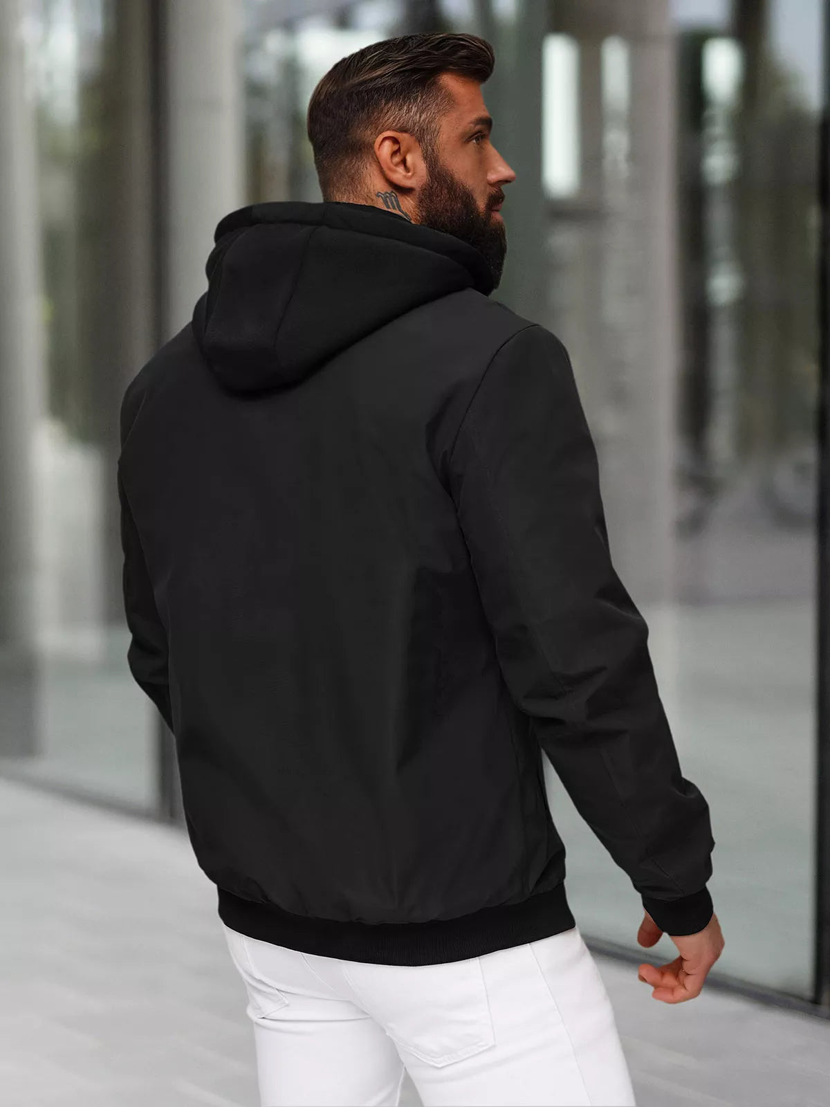 Men's black jacket Sense