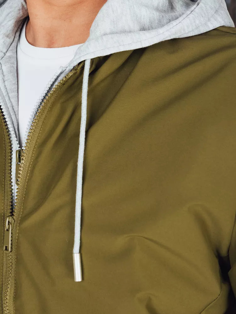 Men's green bomber jacket Edmin