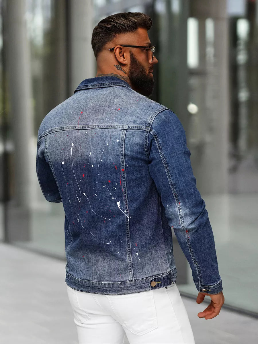 Light blue denim jacket Onil