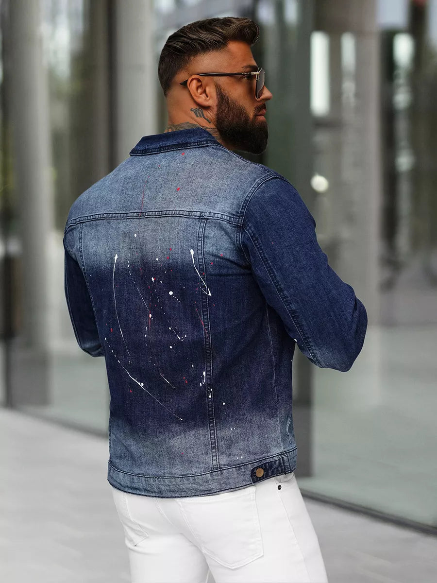 Blue denim jacket Onil